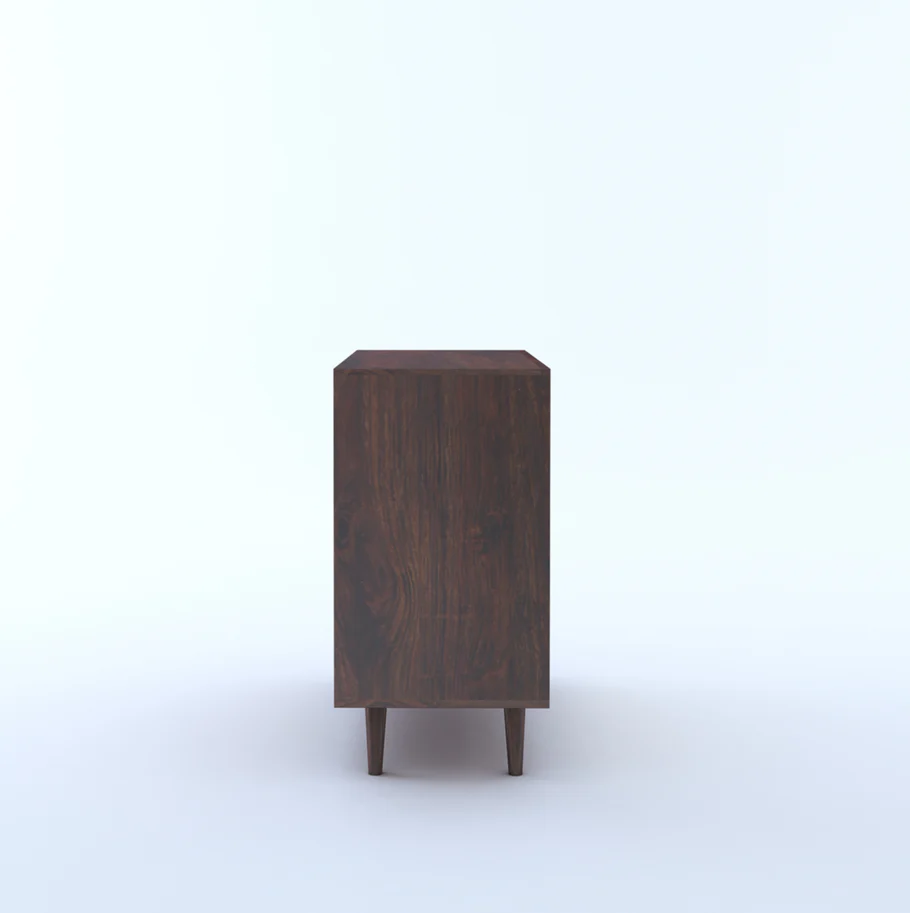 Heritage Luxe Sheesham Wood Storage Side Board Cabinet. - Image 4