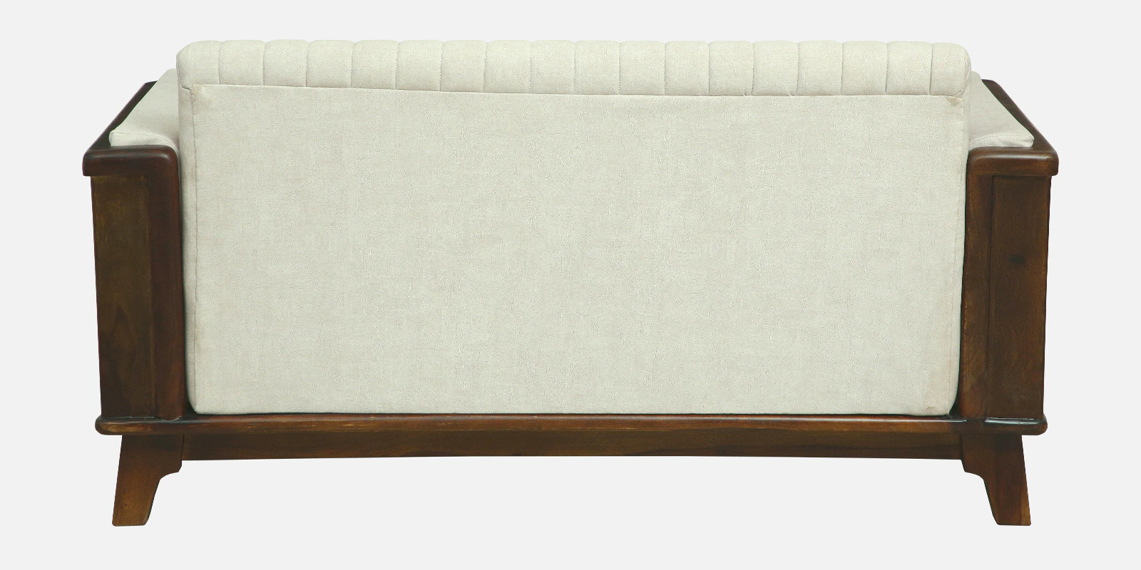 Heritage Luxe Wooden 2 Seater Sofa with Contemporary Armrest Design - Image 4
