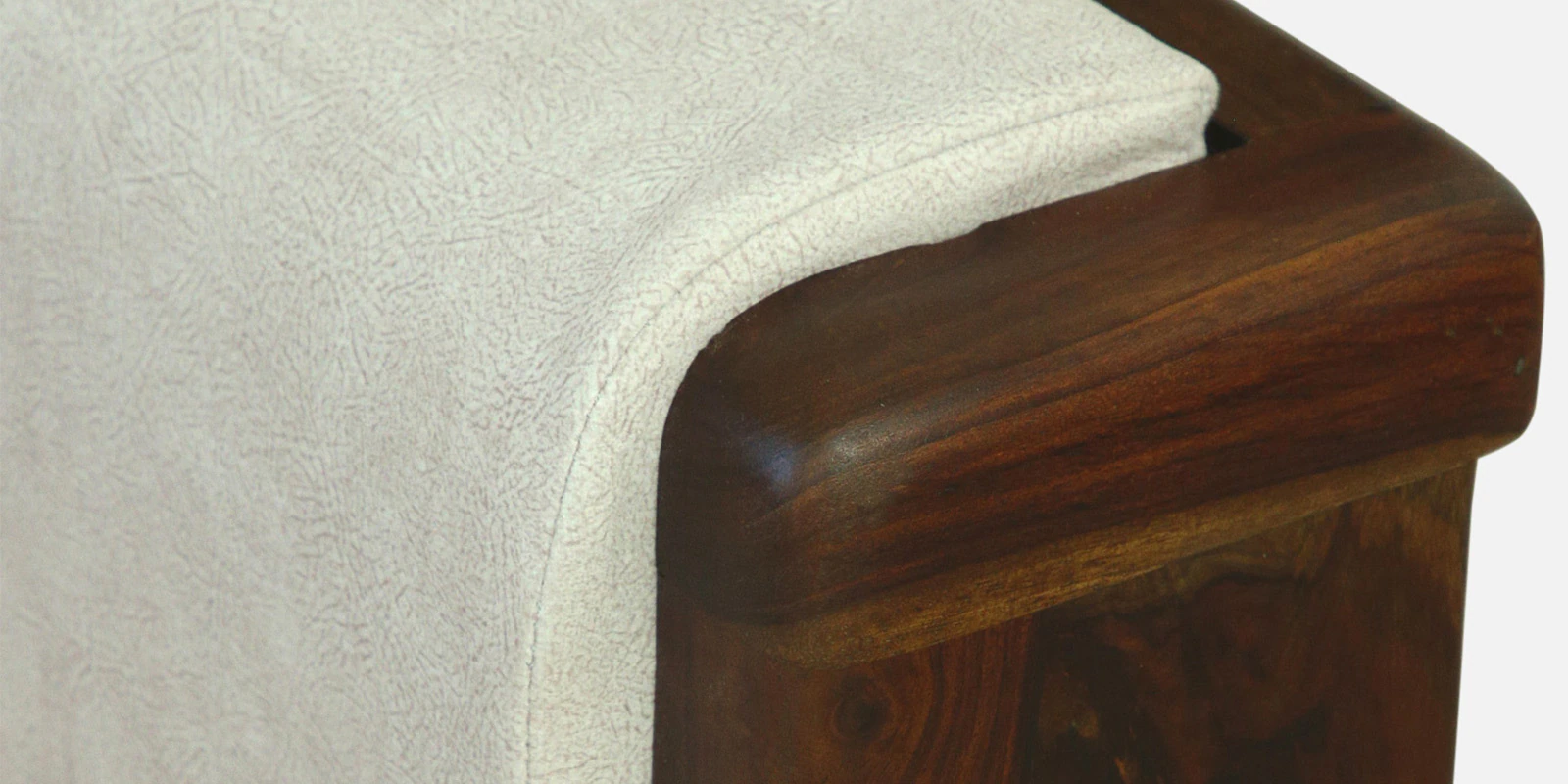 Heritage Luxe Wooden 2 Seater Sofa with Contemporary Armrest Design - Image 6