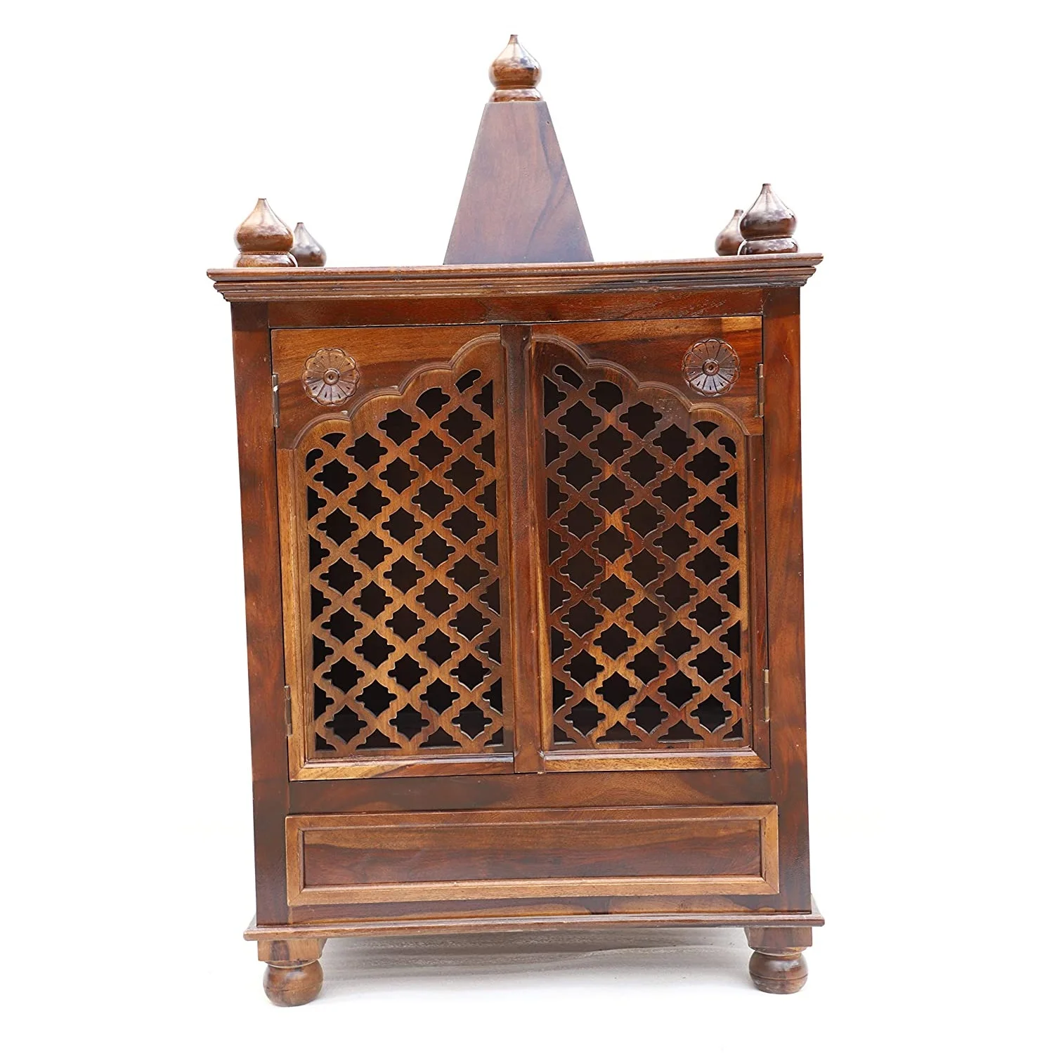 Heritage Royale Solid Wood Home Temple with Utility Storage Drawer - Image 4