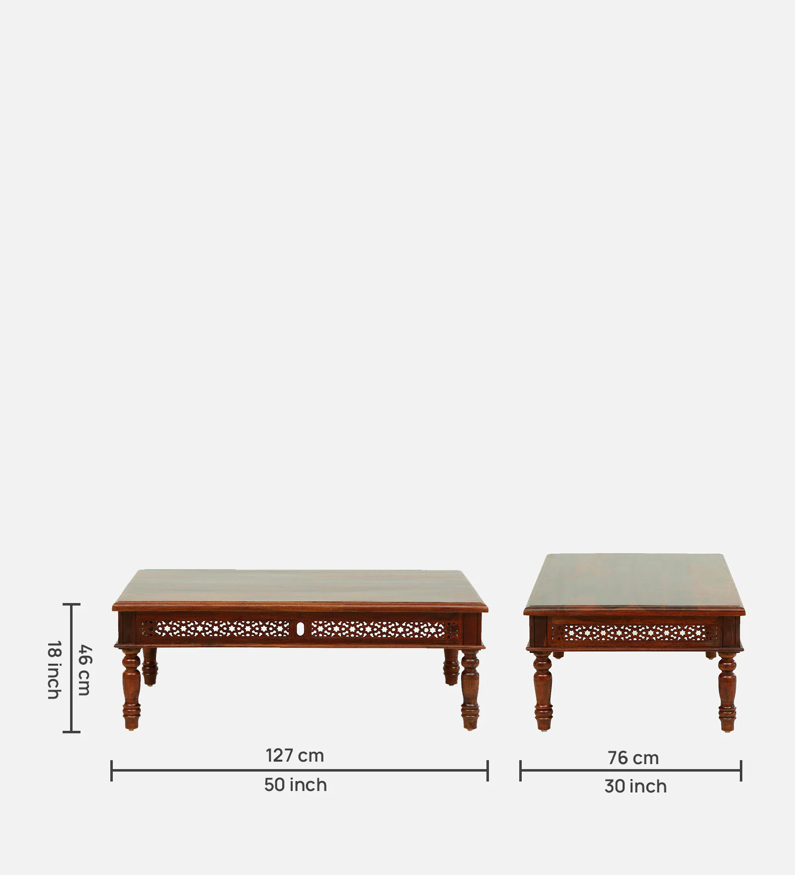 Highland Crest Premium Wooden Center Table for Modern Interiors - Image 6