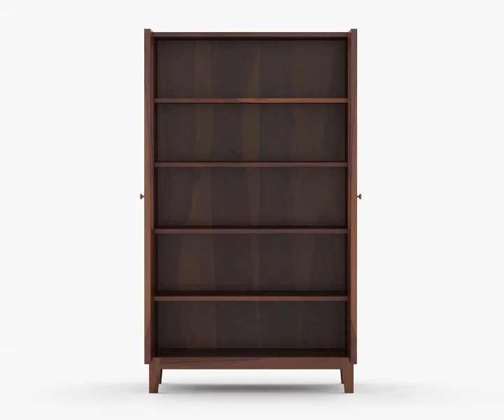 Imperial Solid Sheesham Wood Modern Display and Book Storage Shelf - Image 3