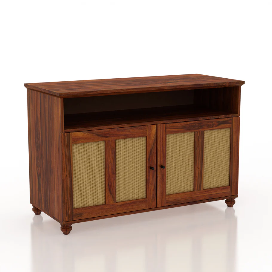 Imperial Solid Sheesham Wood Side Board for Modern Homes. - Image 2