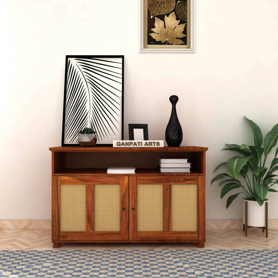 Imperial Solid Sheesham Wood Side Board for Modern Homes. - Image 7