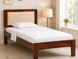 Kensington Solid Wood Single Bed in Provincial Teak Finish
