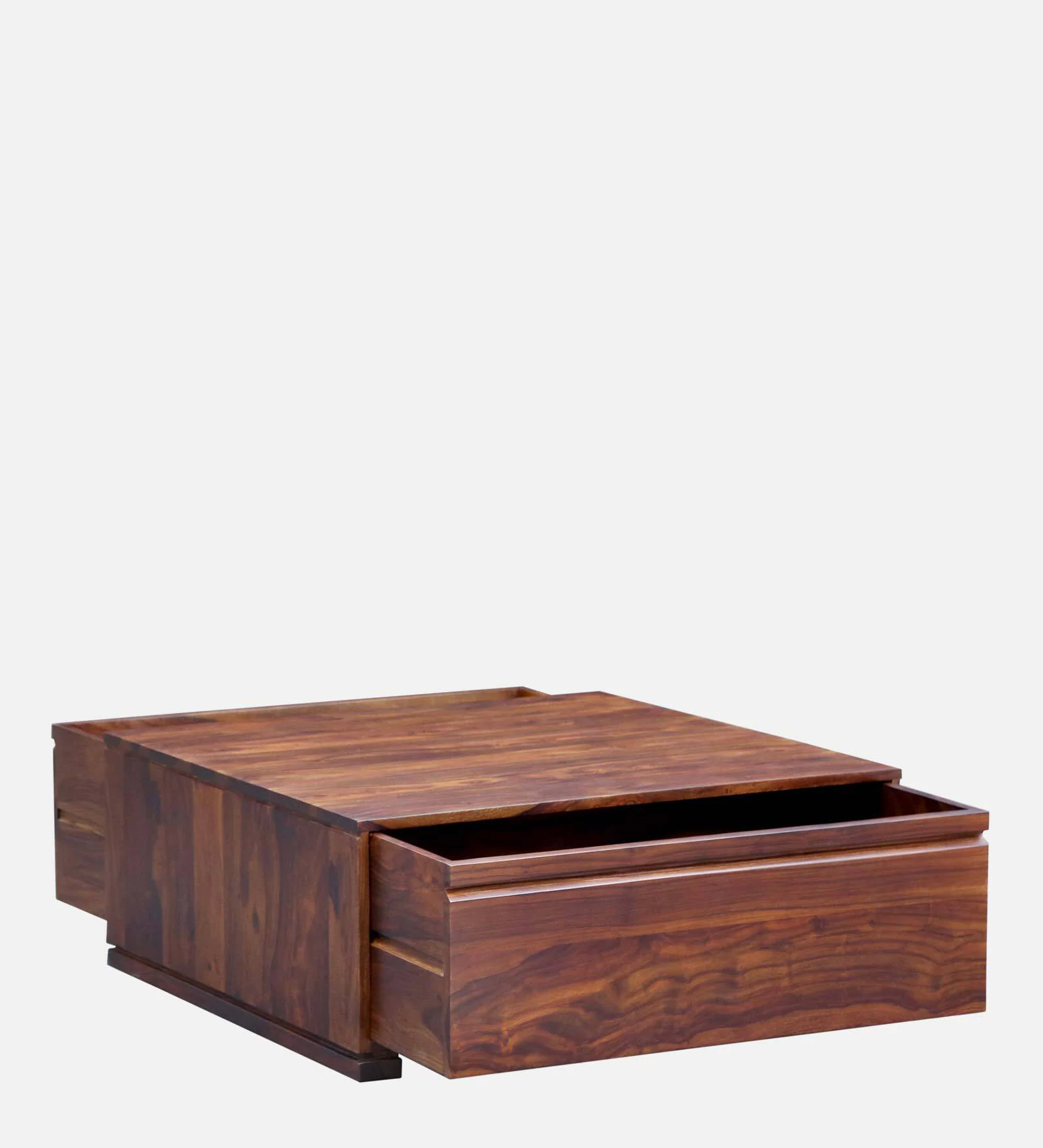 Kingsbridge Premium Wooden Coffee Table in Honey Oak Finish - Image 3