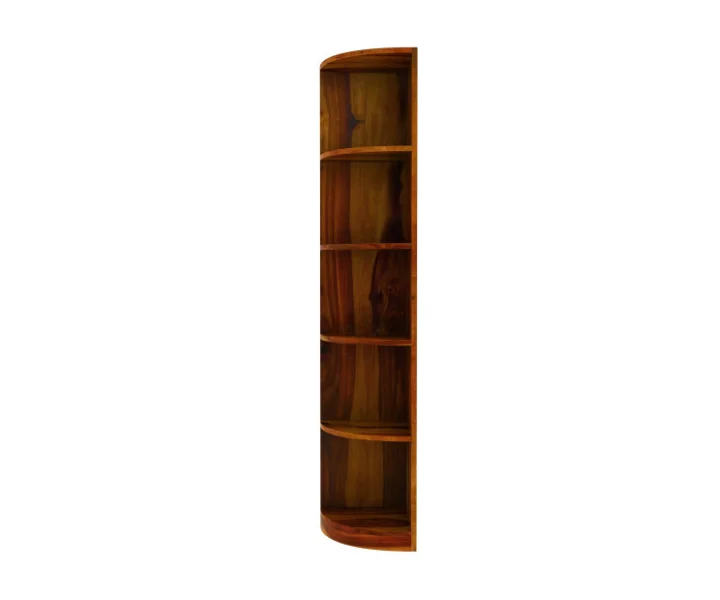 Majestic Solid Sheesham Wood Multi-Purpose Book Storage Cabinet - Image 5