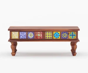 Marlow Heritage Wooden 6 Seater Dining Table Set - Image 3