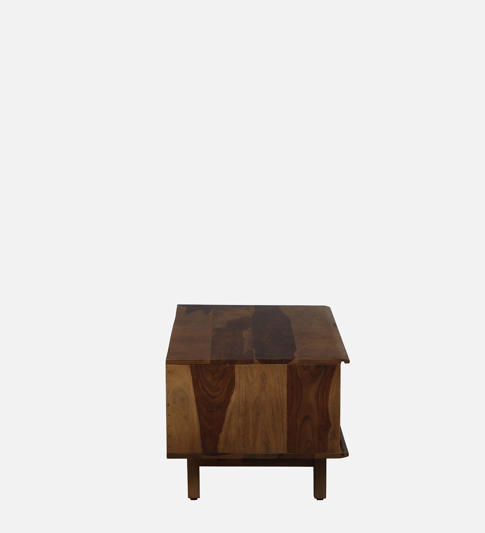 Marlowe Handcrafted Wooden Coffee Table with Elegant Storage Space - Image 2
