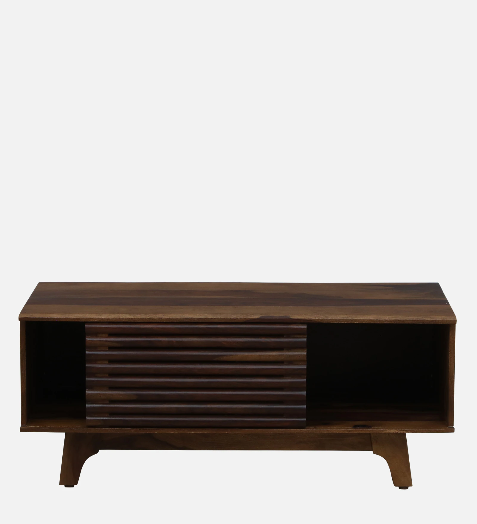 Marlowe Handcrafted Wooden Coffee Table with Elegant Storage Space - Image 5