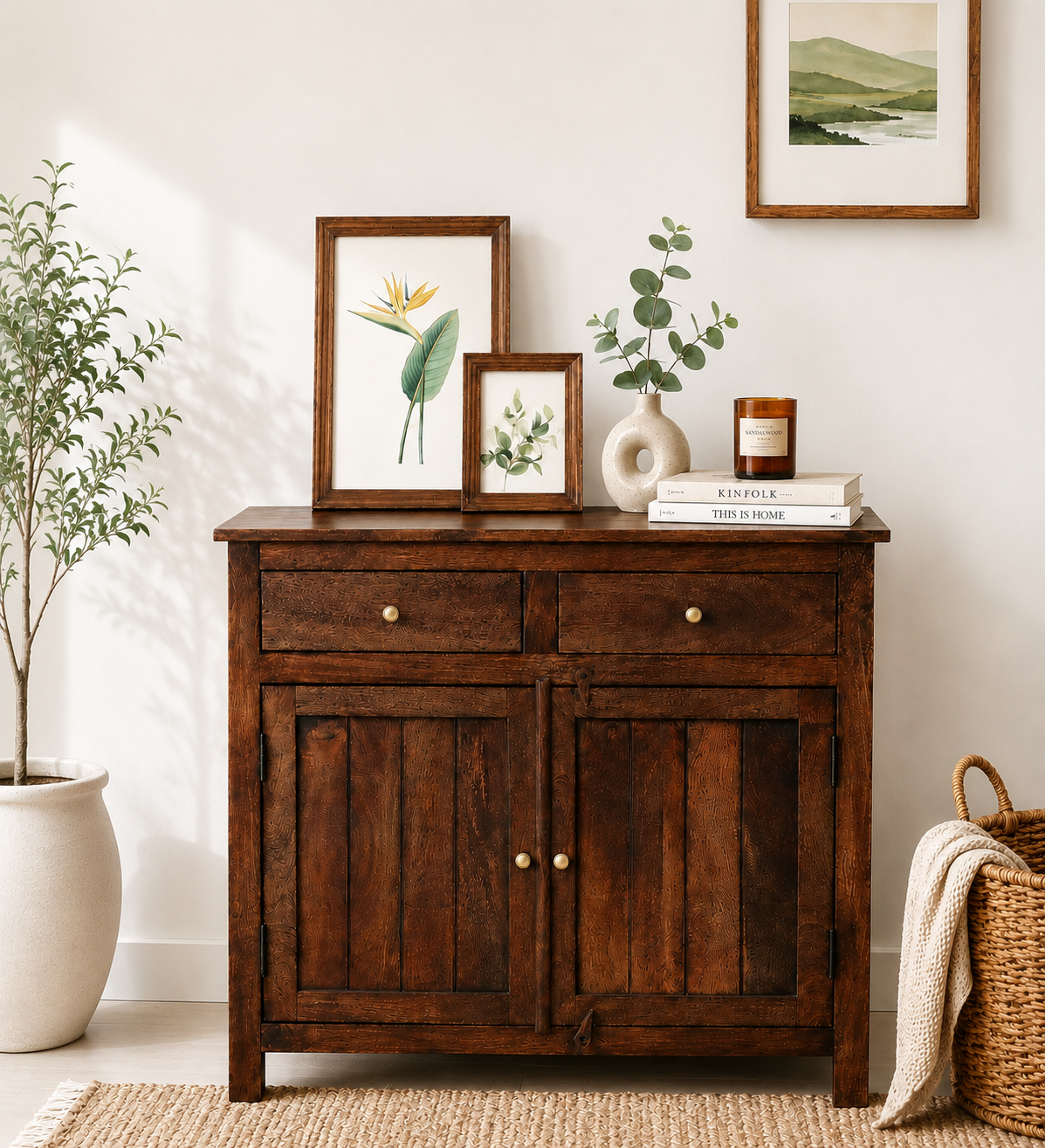 Marvella Luxury Wooden Cabinet for Living Room and Dining Storage