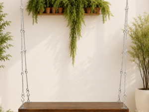 Marvella Solid Wood Wooden Swing for Stylish Living Spaces