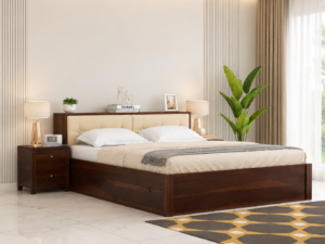 Montessa Premium Solid Wood Bed with Sophisticated Craftsmanship