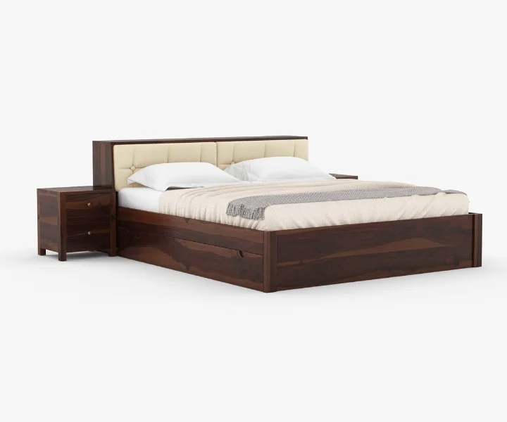 Montessa Premium Solid Wood Bed with Sophisticated Craftsmanship - Image 2