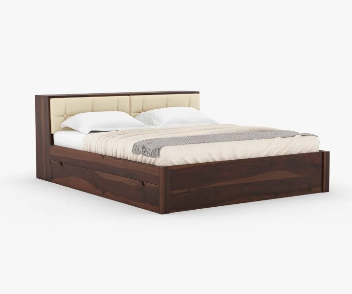 Montessa Premium Solid Wood Bed with Sophisticated Craftsmanship - Image 3