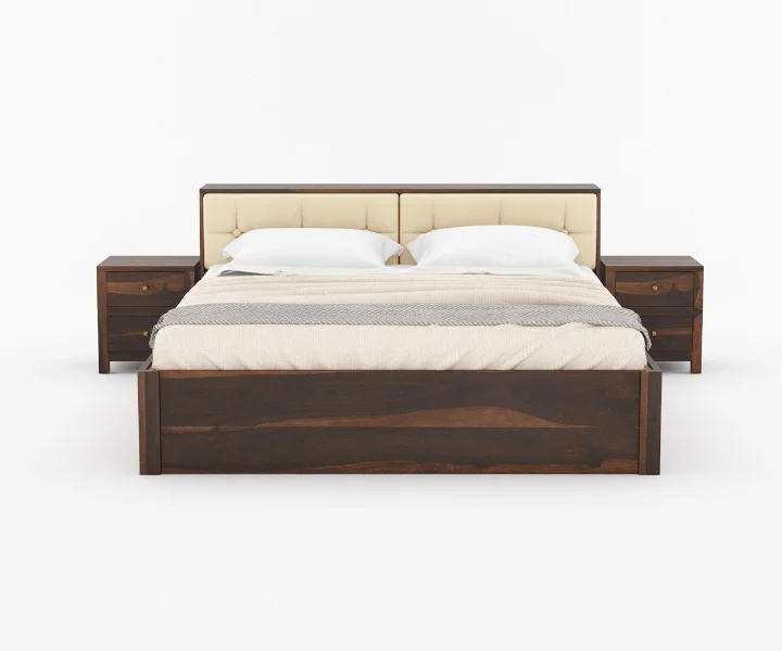 Montessa Premium Solid Wood Bed with Sophisticated Craftsmanship - Image 7