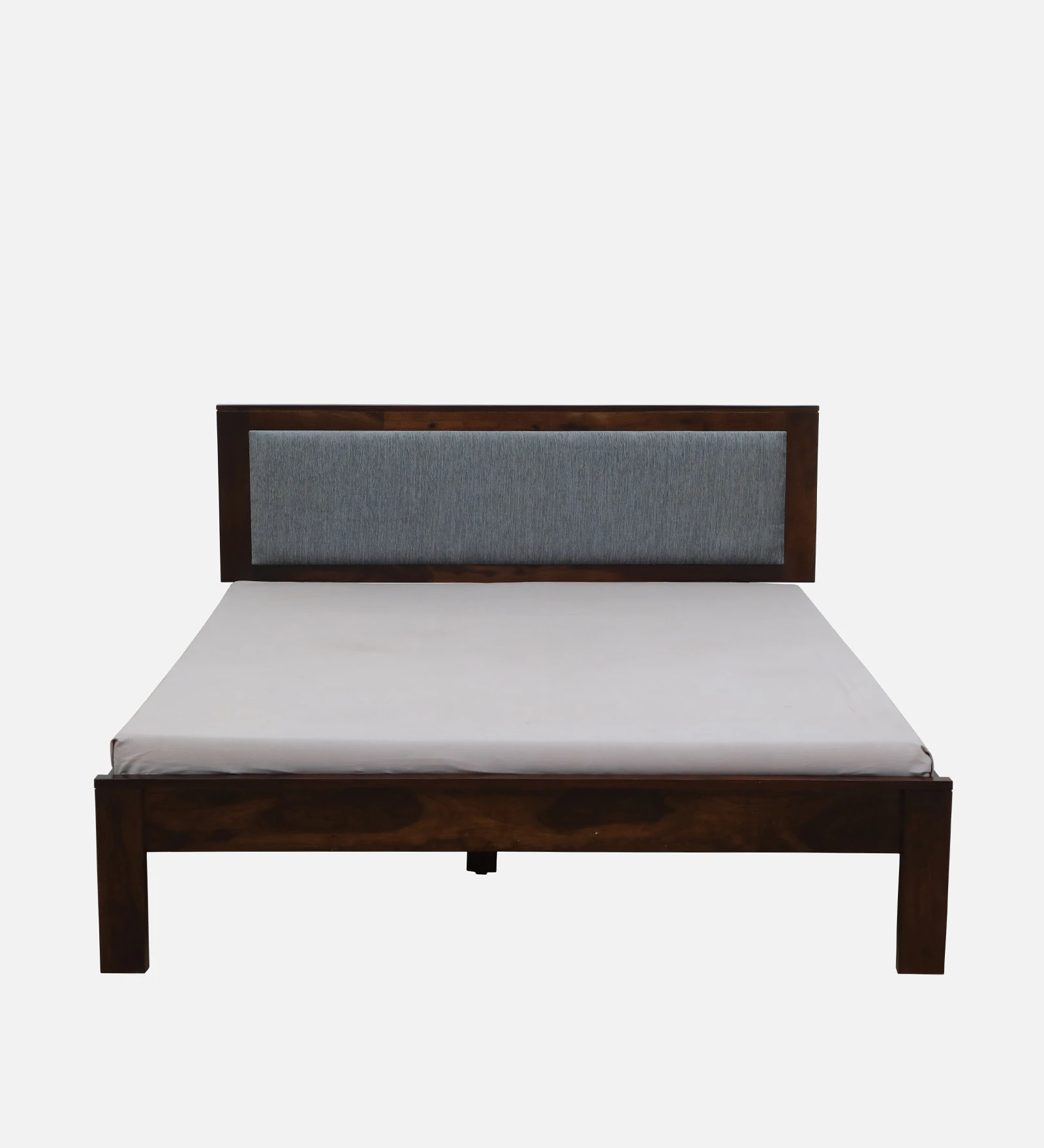 Morvik Handcrafted Solid Sheesham Wood Double Bed - Image 5