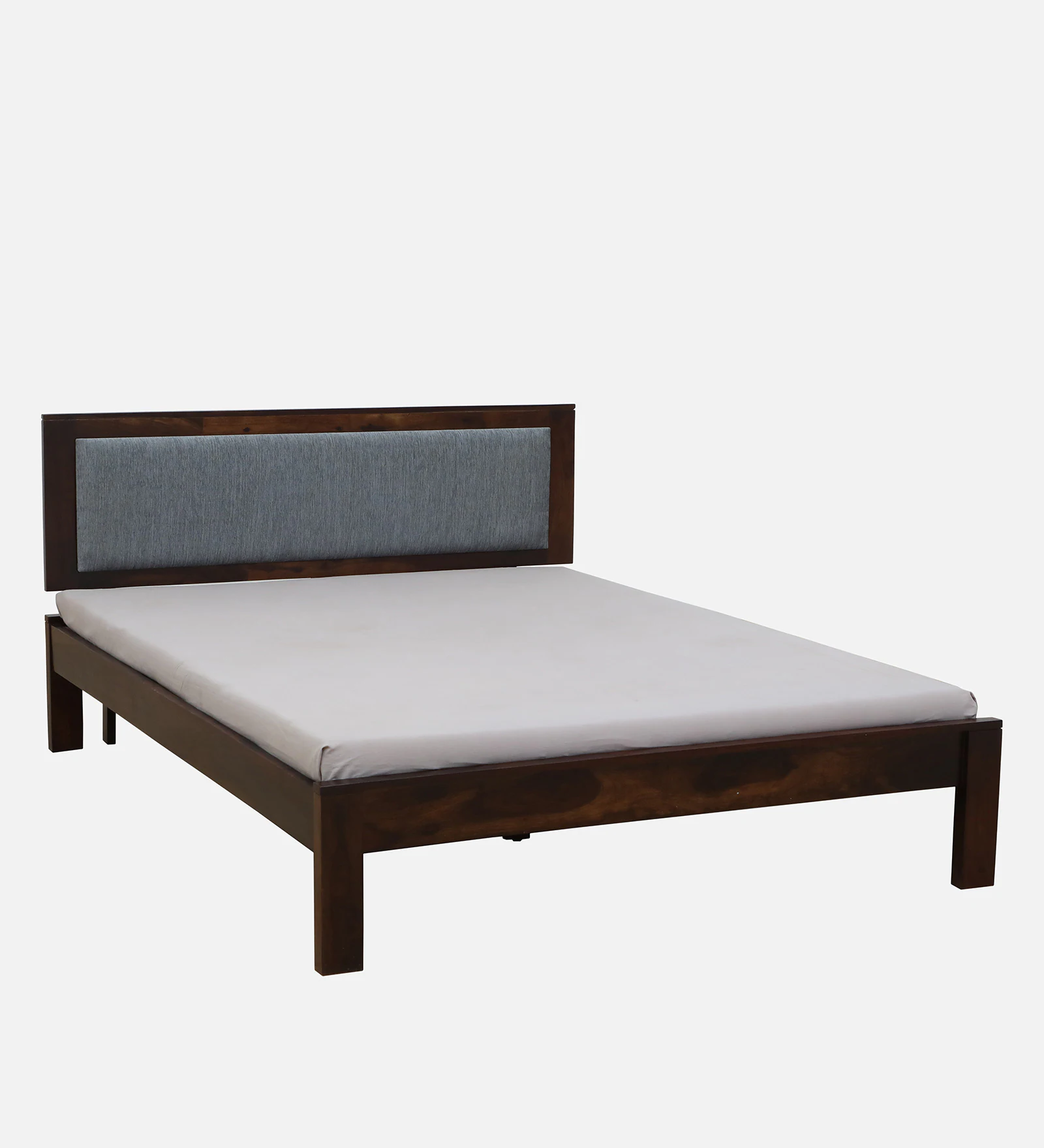 Morvik Handcrafted Solid Sheesham Wood Double Bed - Image 7