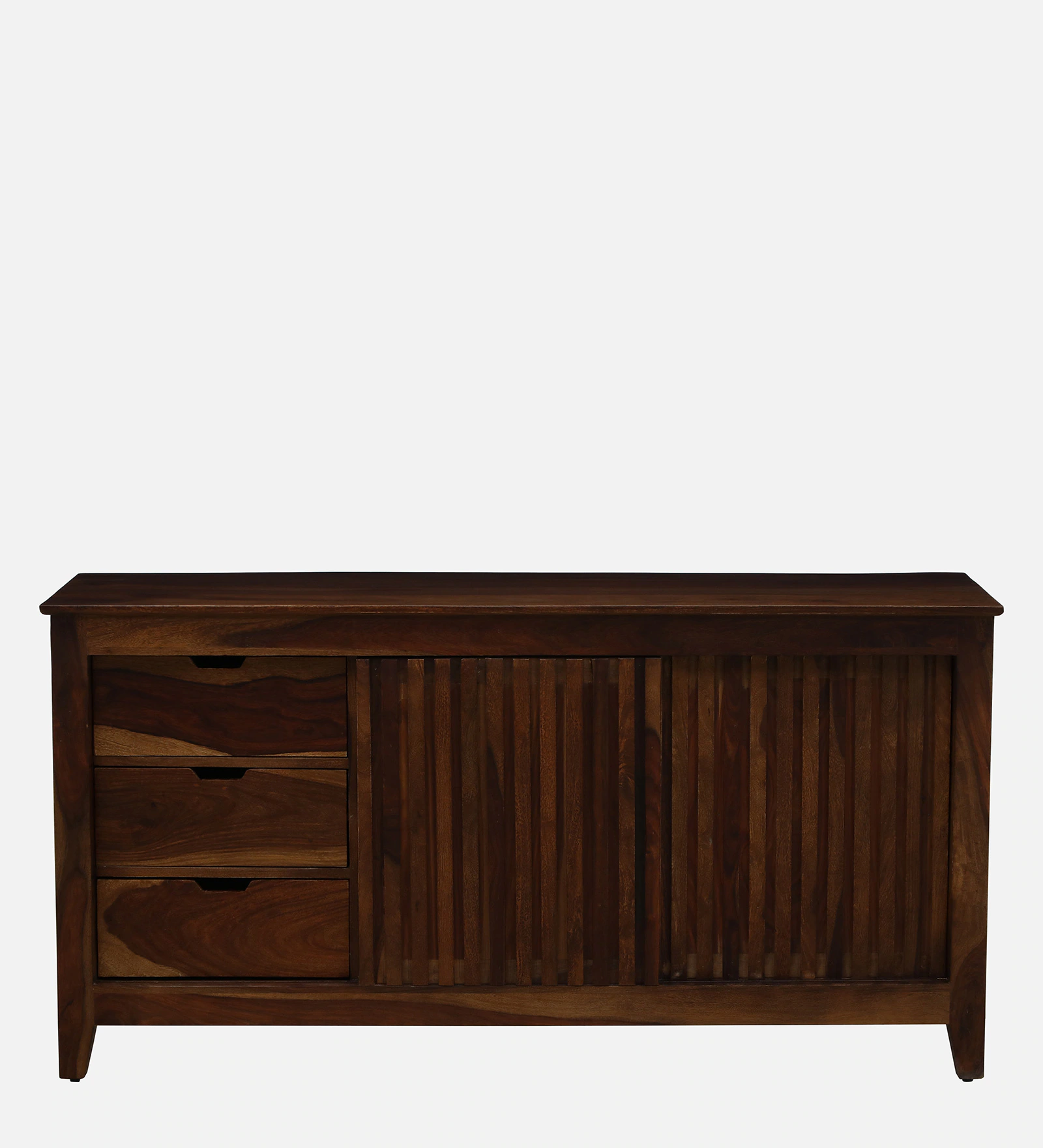 Norvick Handcrafted Sheesham Wood Cabinet with Ample Storage Space - Image 2