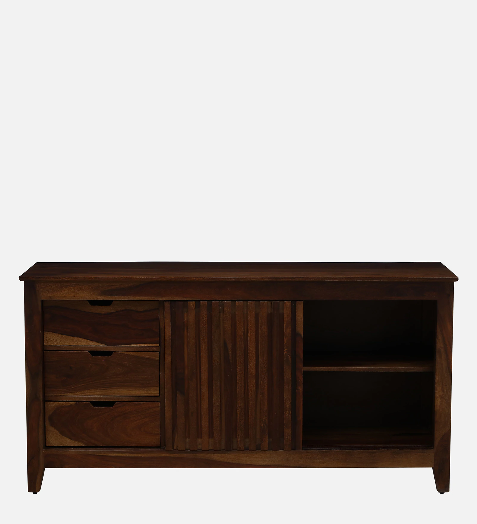 Norvick Handcrafted Sheesham Wood Cabinet with Ample Storage Space - Image 6