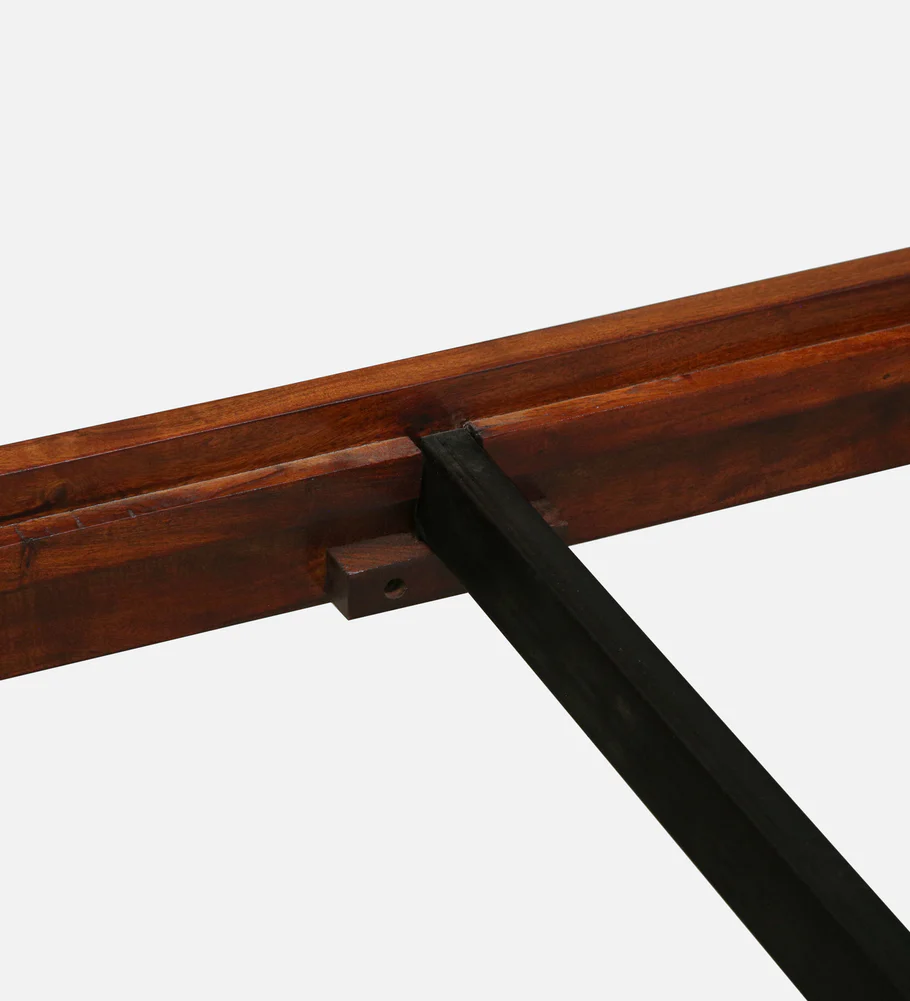 Norvick Sheesham Wood Bunk Bed in Honey Oak Finish - Image 7