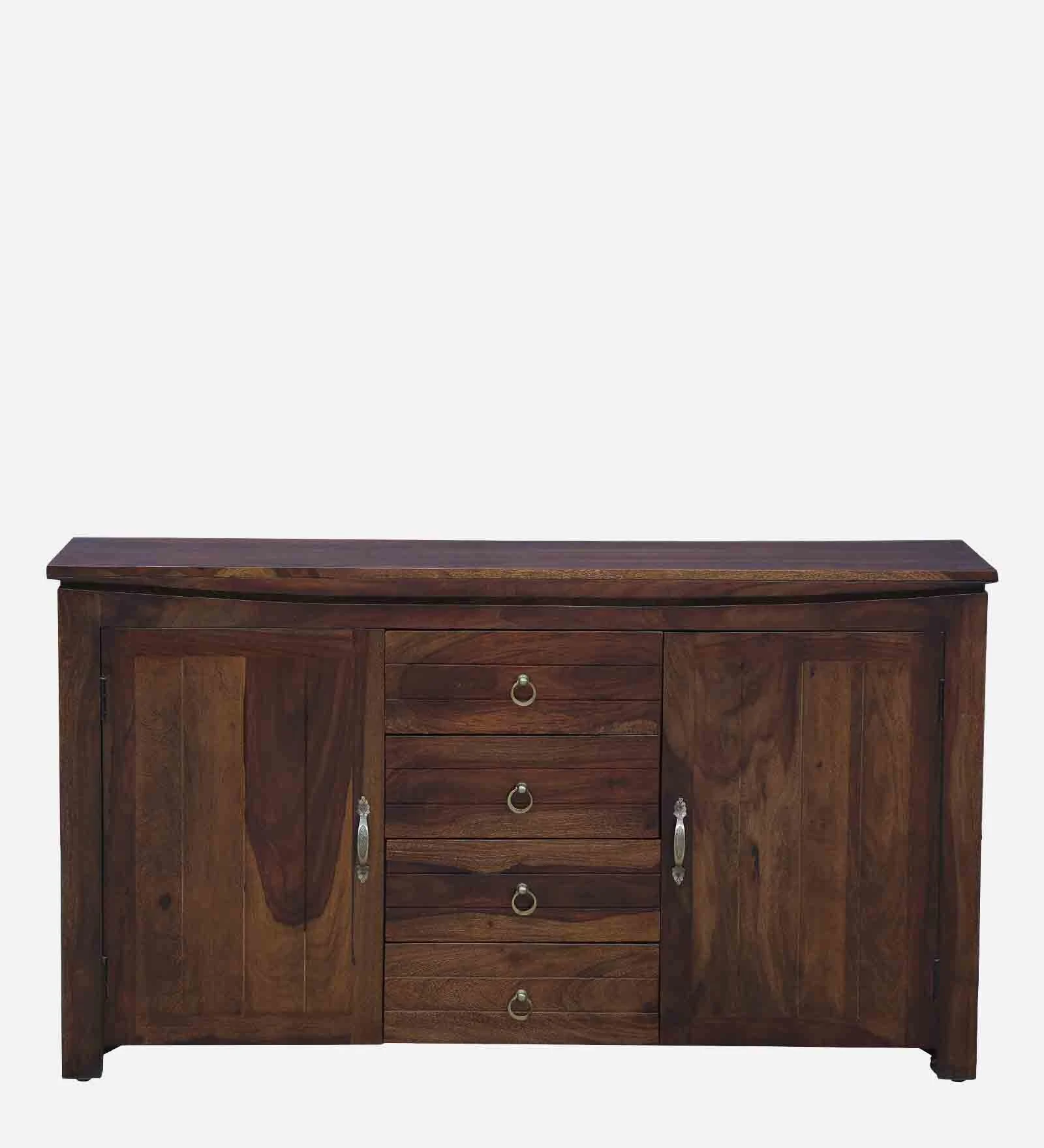 Orlena Solid Sheesham Wood Cabinet with Elegant Contemporary Design - Image 5