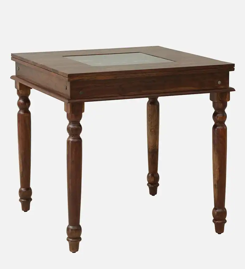 Oakmere Premium Solid Sheesham Wood Dining Table - Image 5