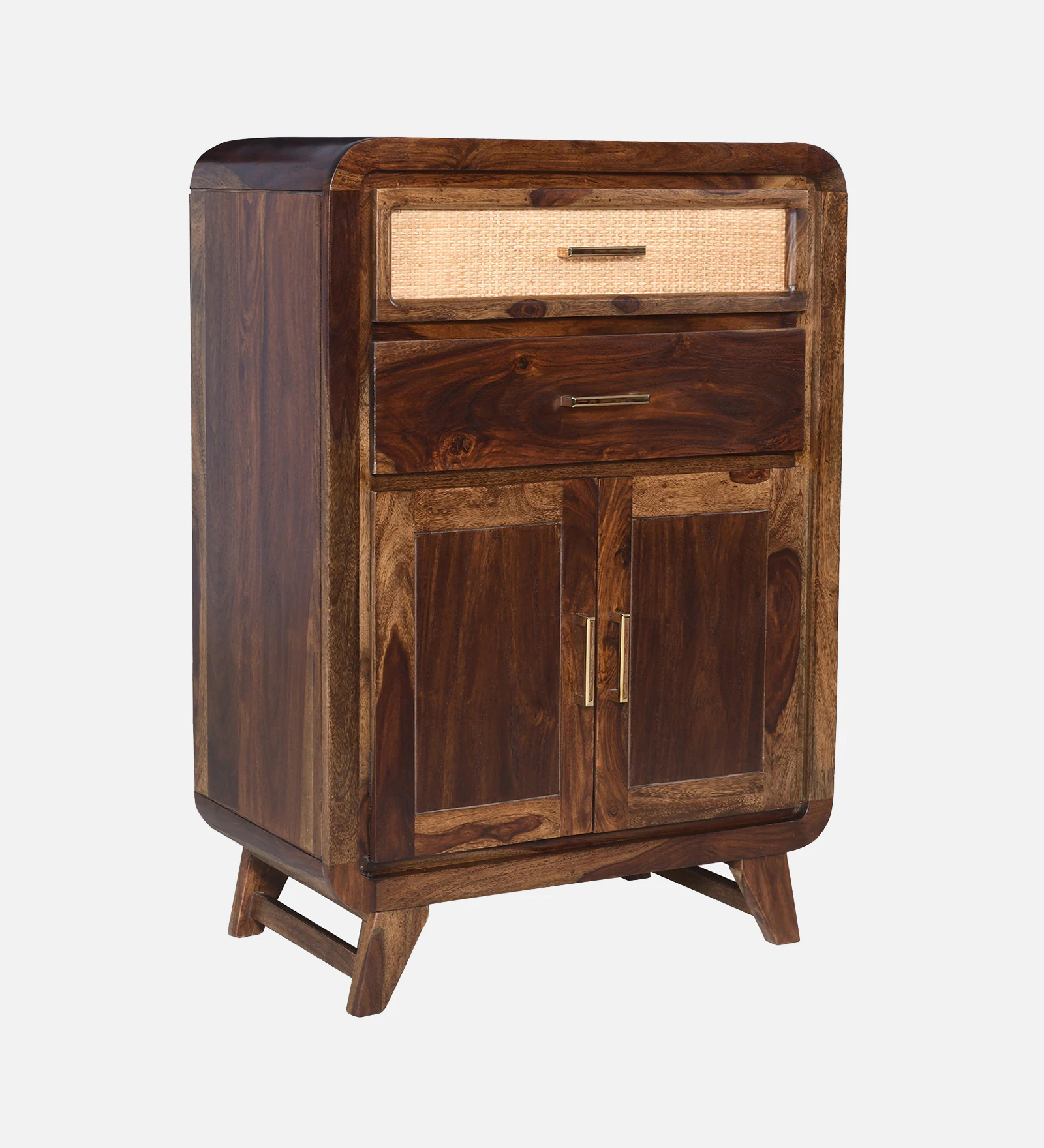 Oakmere Premium Solid Wood Cabinet with Elegant Storage Compartments - Image 3