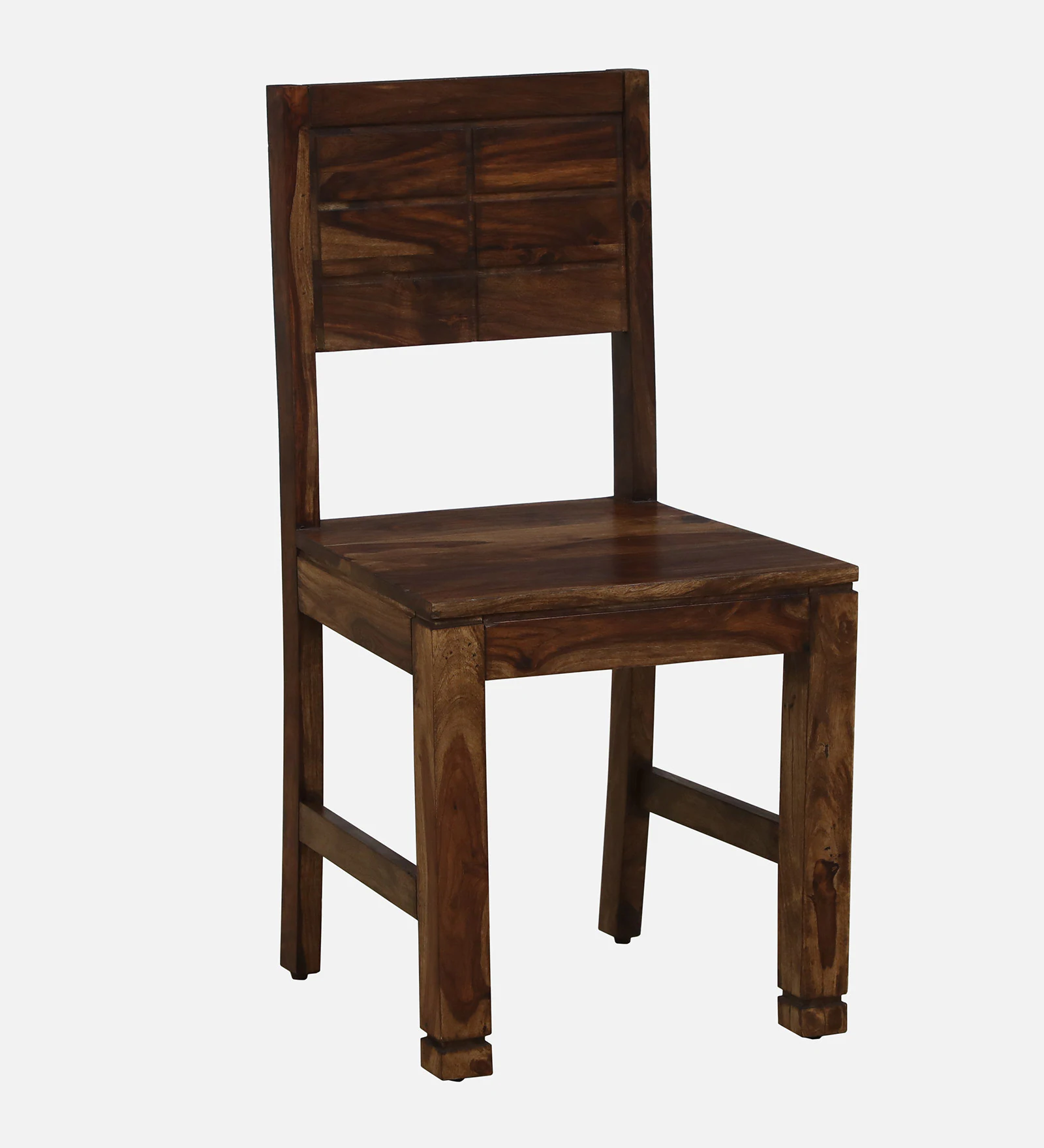 Oakmere Solid Sheesham Wood 6 Seater Dining Set with Cushioned Chairs - Image 2