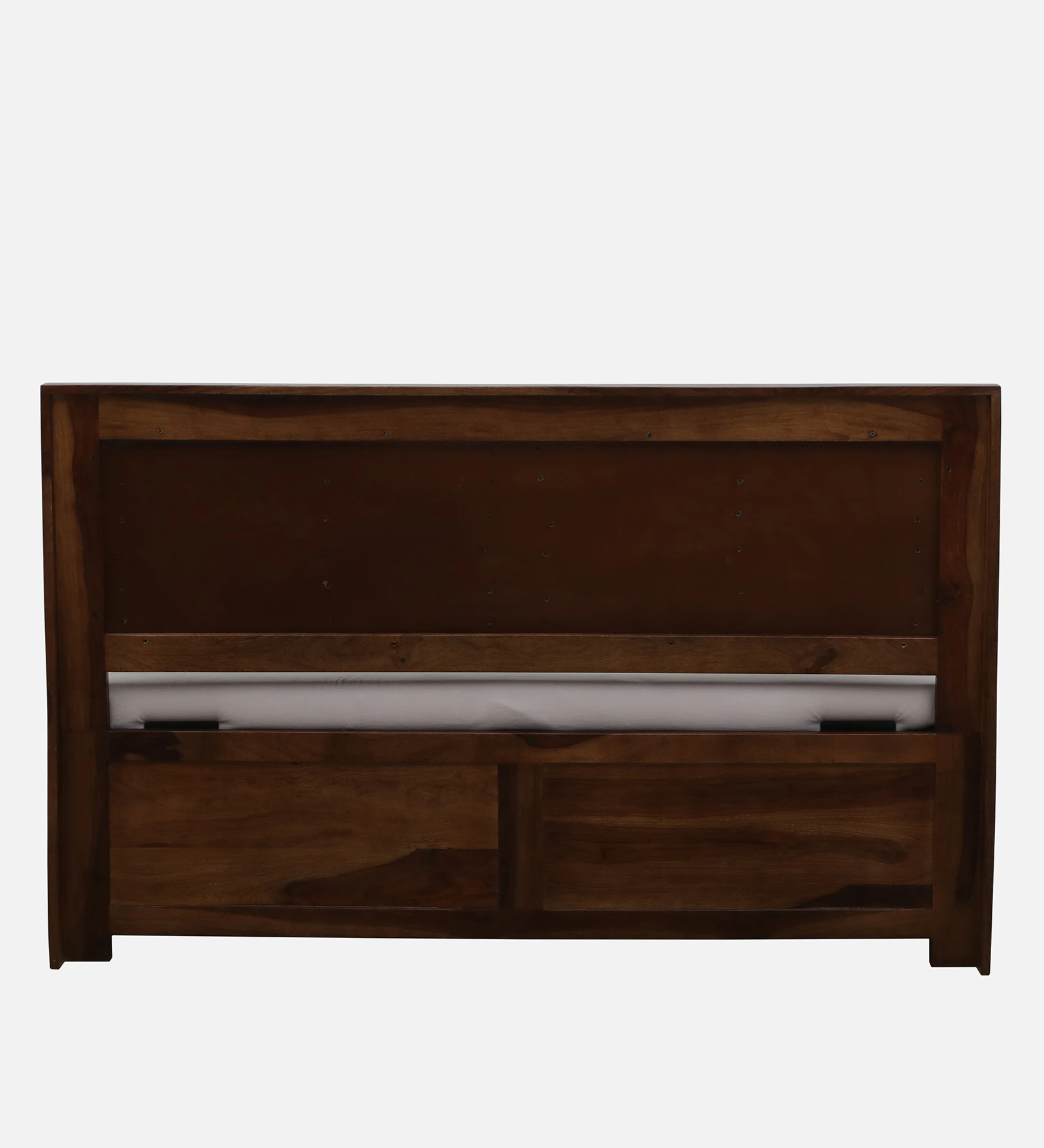 Oakridge Handcrafted Sheesham Wood Double Bed in Walnut Finish - Image 8