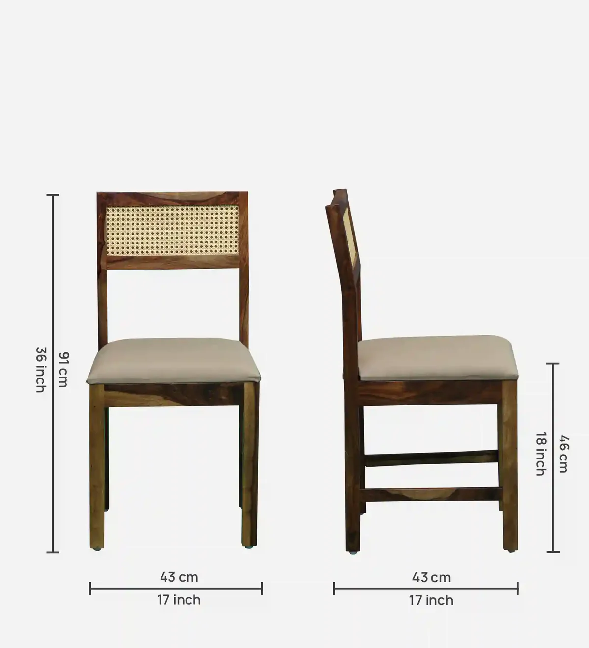 Oakridge Premium Wooden Dining Chair - Image 2