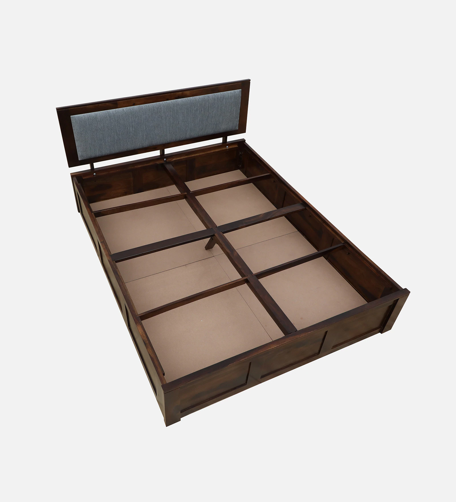 Orlena Luxury Solid Sheesham Wood Double Bed Collection - Image 6