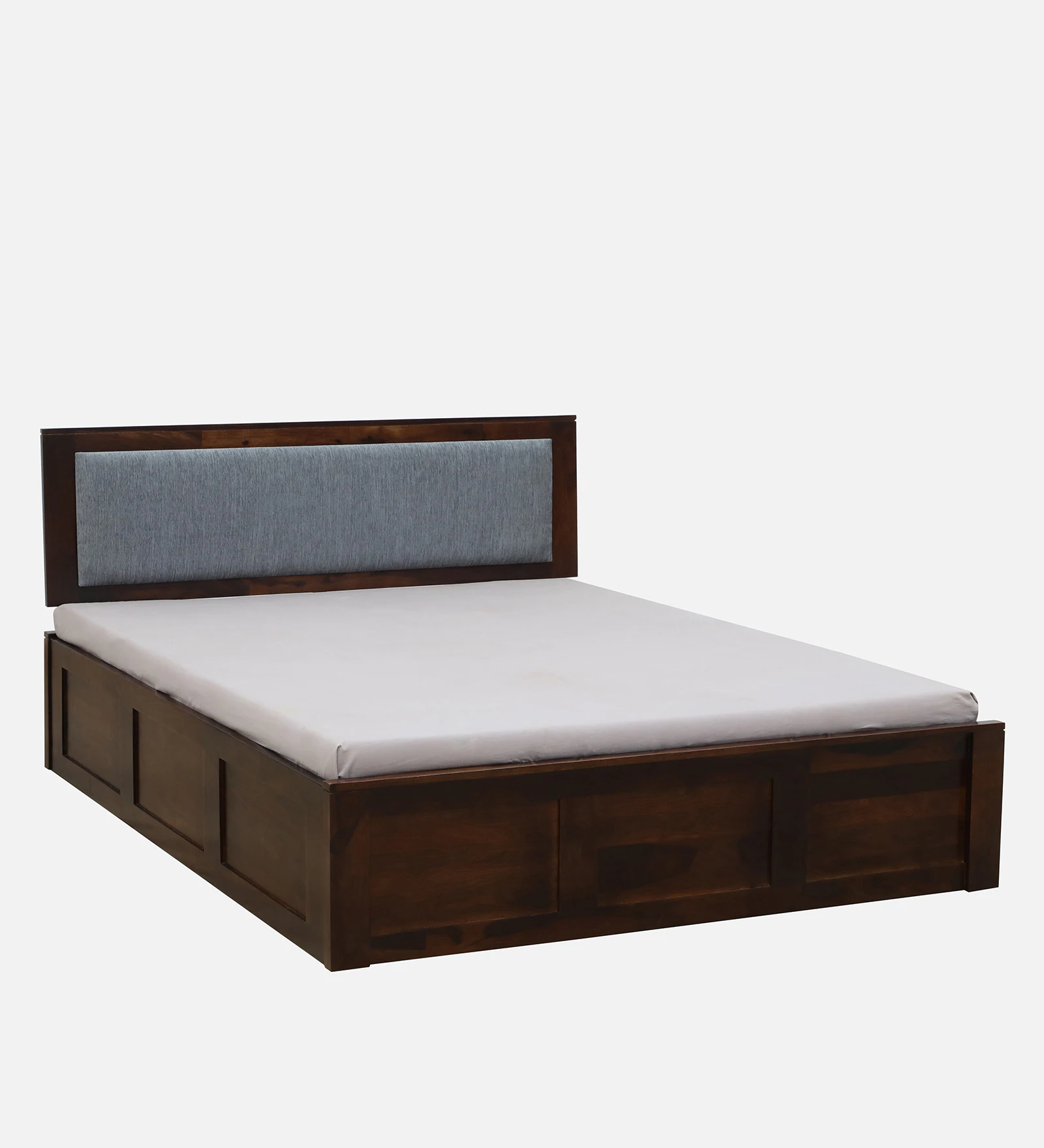 Orlena Luxury Solid Sheesham Wood Double Bed Collection - Image 7