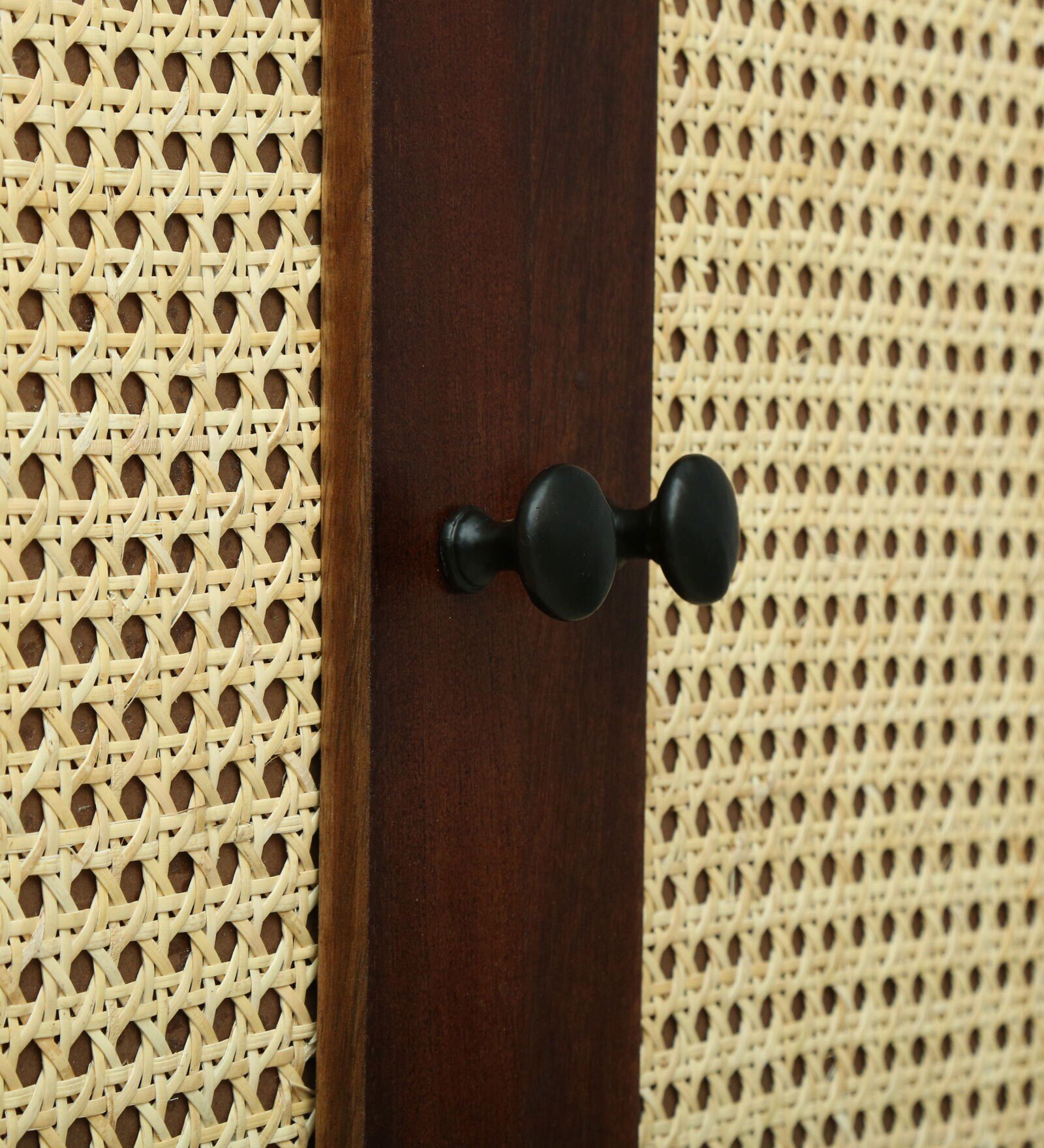 Orlena Solid Wood Multipurpose Cabinet in Rich Teak Finish - Image 2