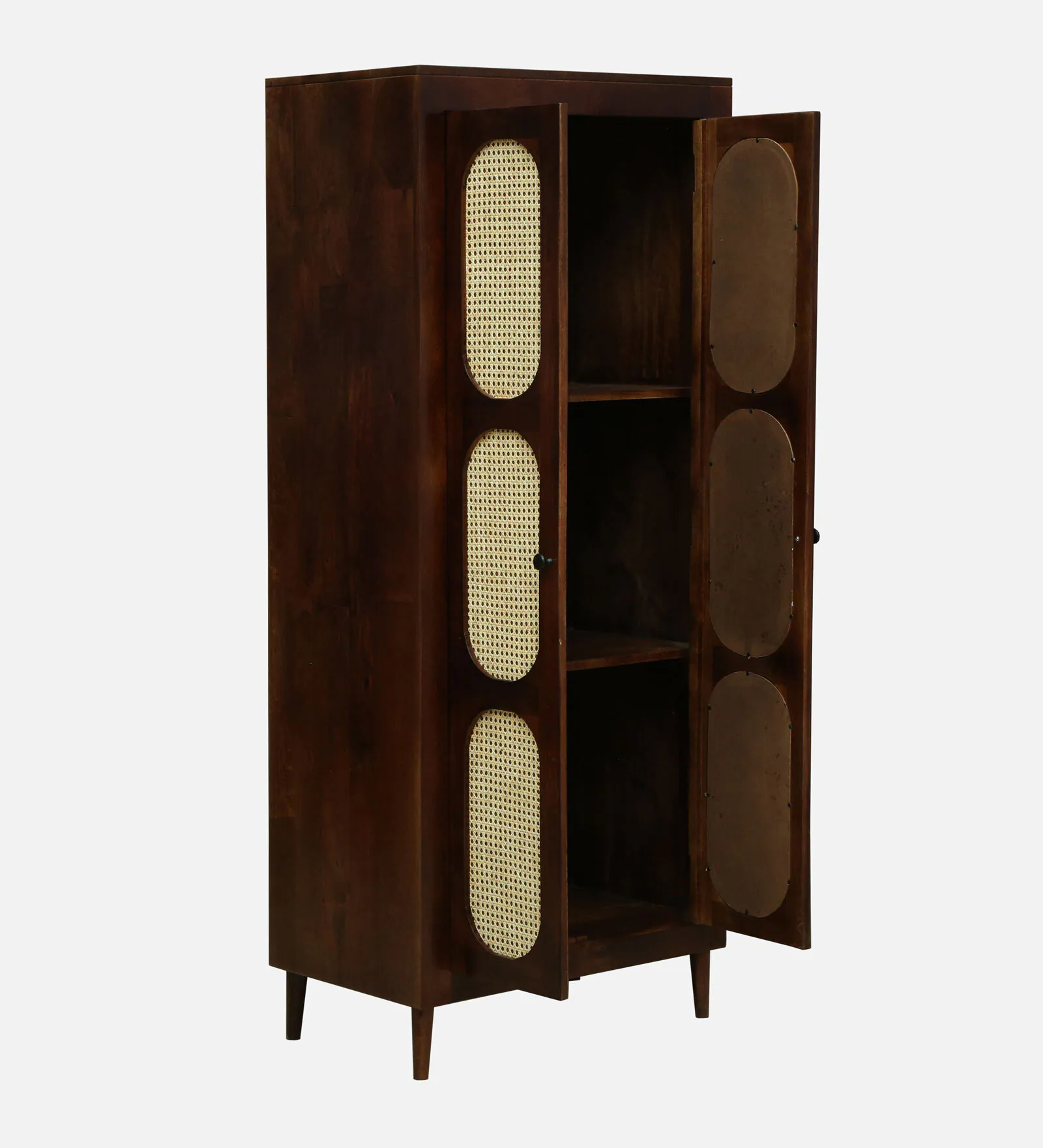 Orlena Solid Wood Multipurpose Cabinet in Rich Teak Finish - Image 5
