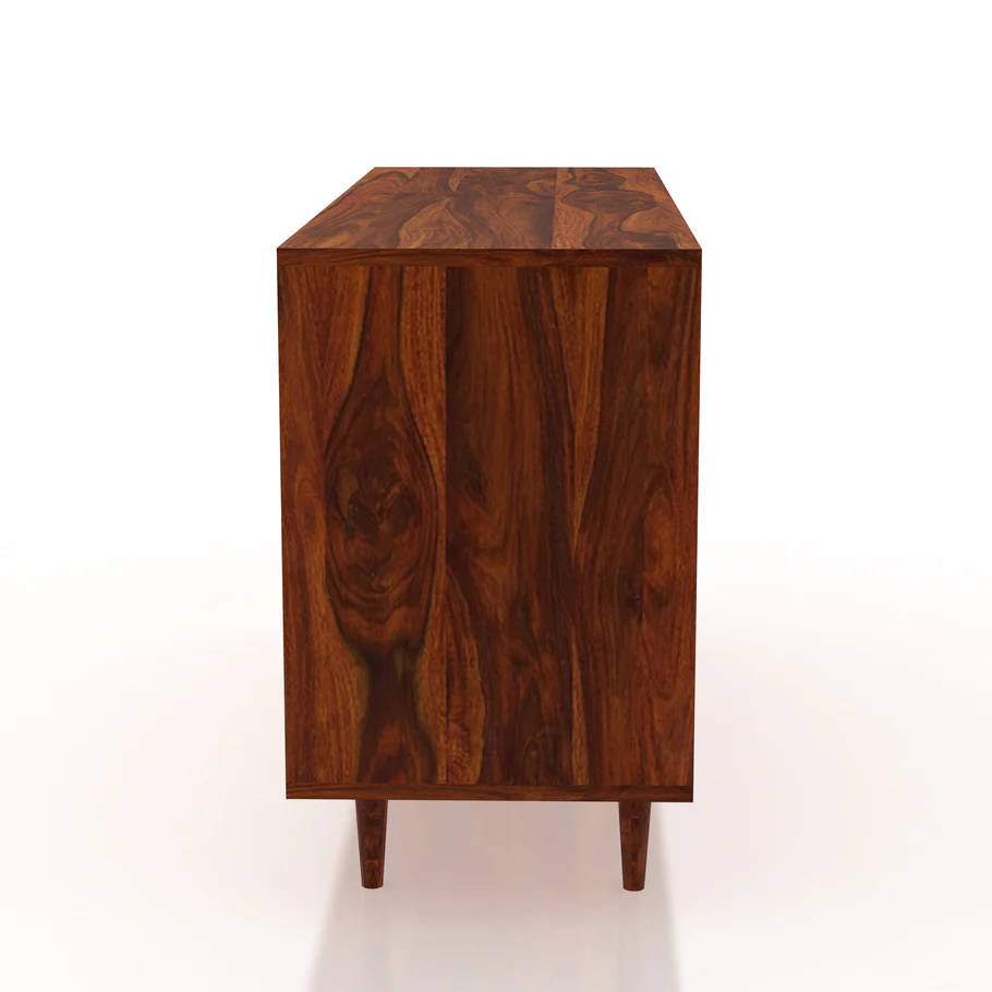 Premium Handcrafted Sheesham Wood Side Board for Elegant Interiors. - Image 2