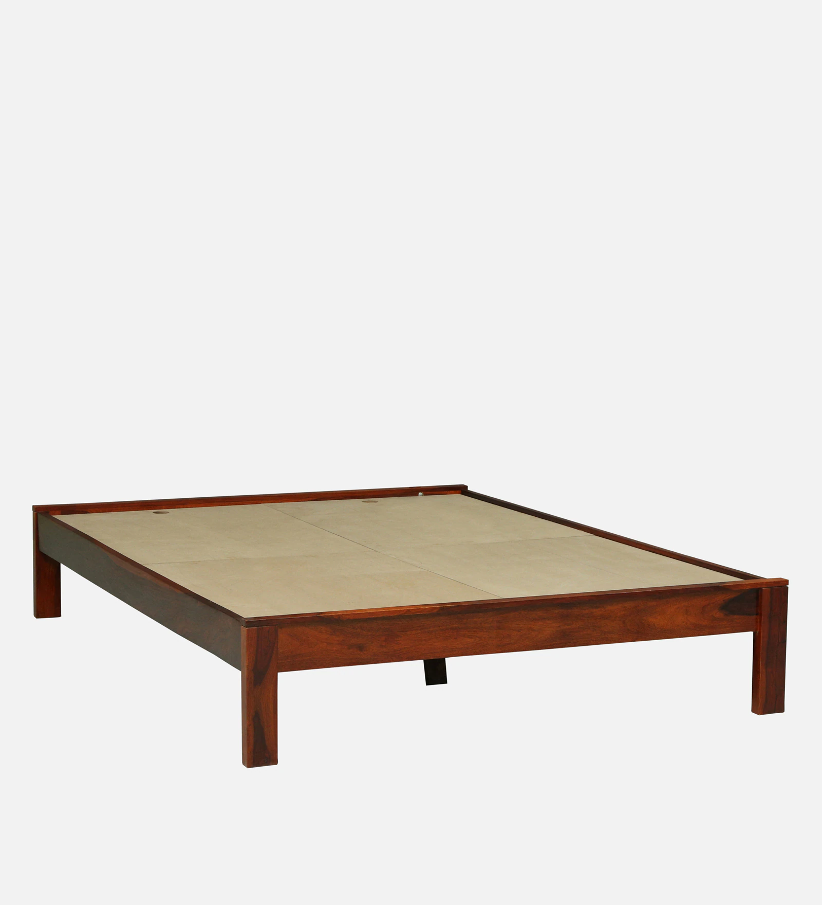 Prestoria Elegant Solid Sheesham Wood Bed with Modern Appeal - Image 2