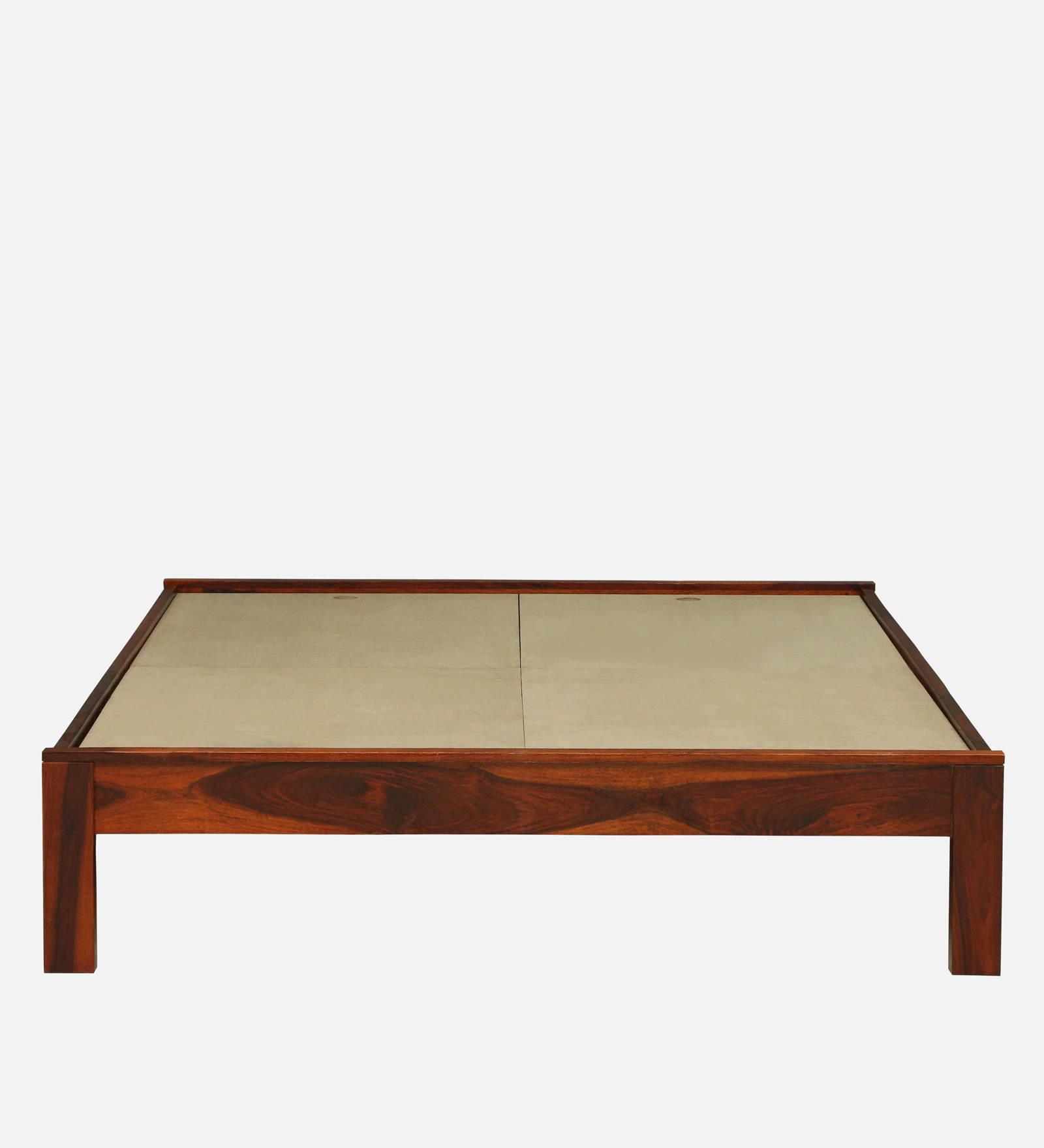 Prestoria Elegant Solid Sheesham Wood Bed with Modern Appeal - Image 6