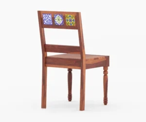 Ravello Modern Solid Sheesham Wood Dining Set - Image 7