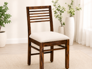 Ravena Handcrafted Wooden Sheesham Chair