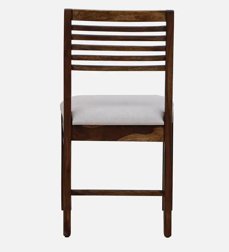 Ravena Handcrafted Wooden Sheesham Chair - Image 3