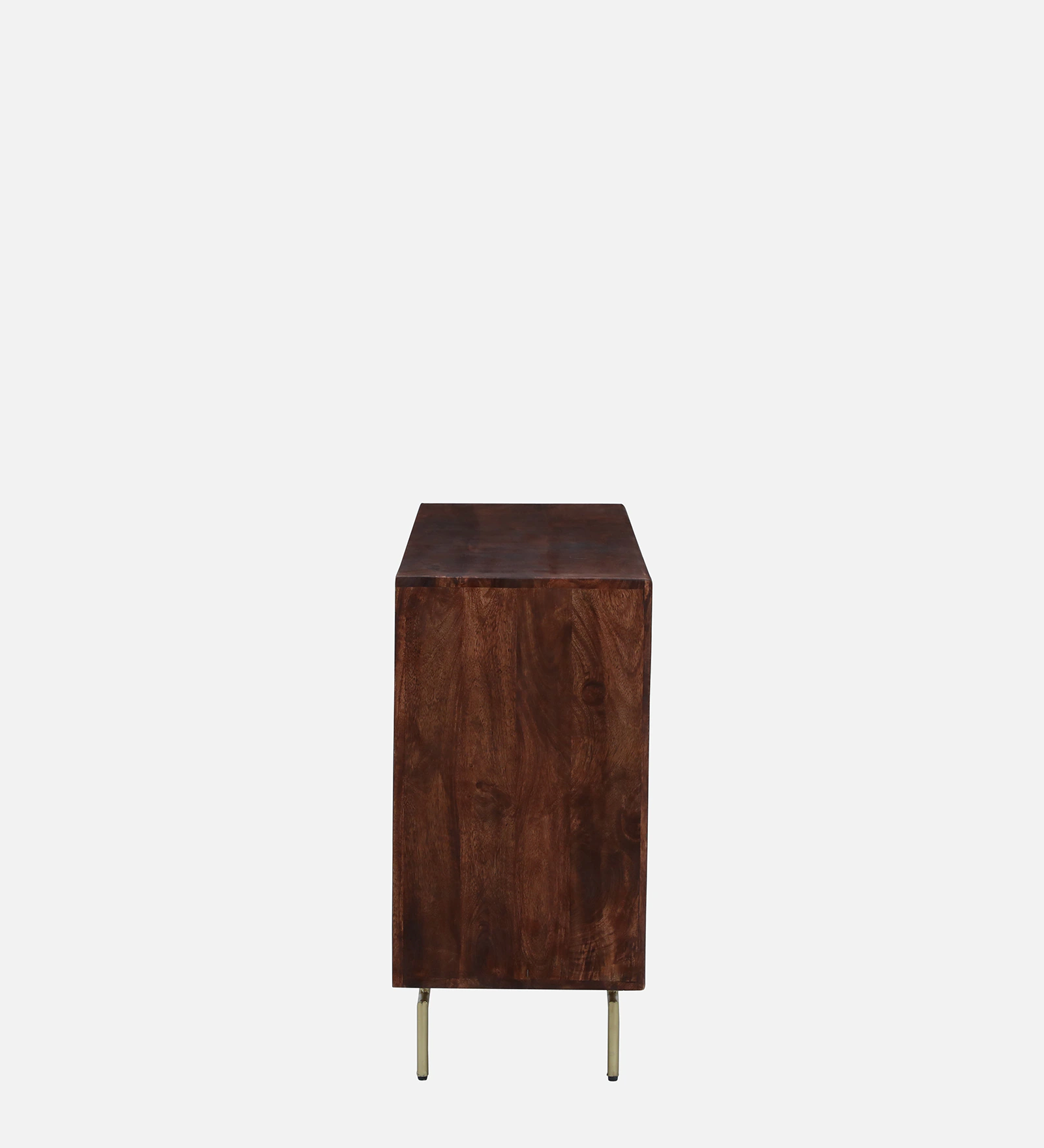 Ravello Solid Wood Side Storage Cabinet in Provincial Teak Finish - Image 4