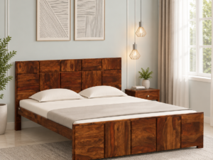Riverton Luxury Solid Sheesham Wood Double Bed Collection