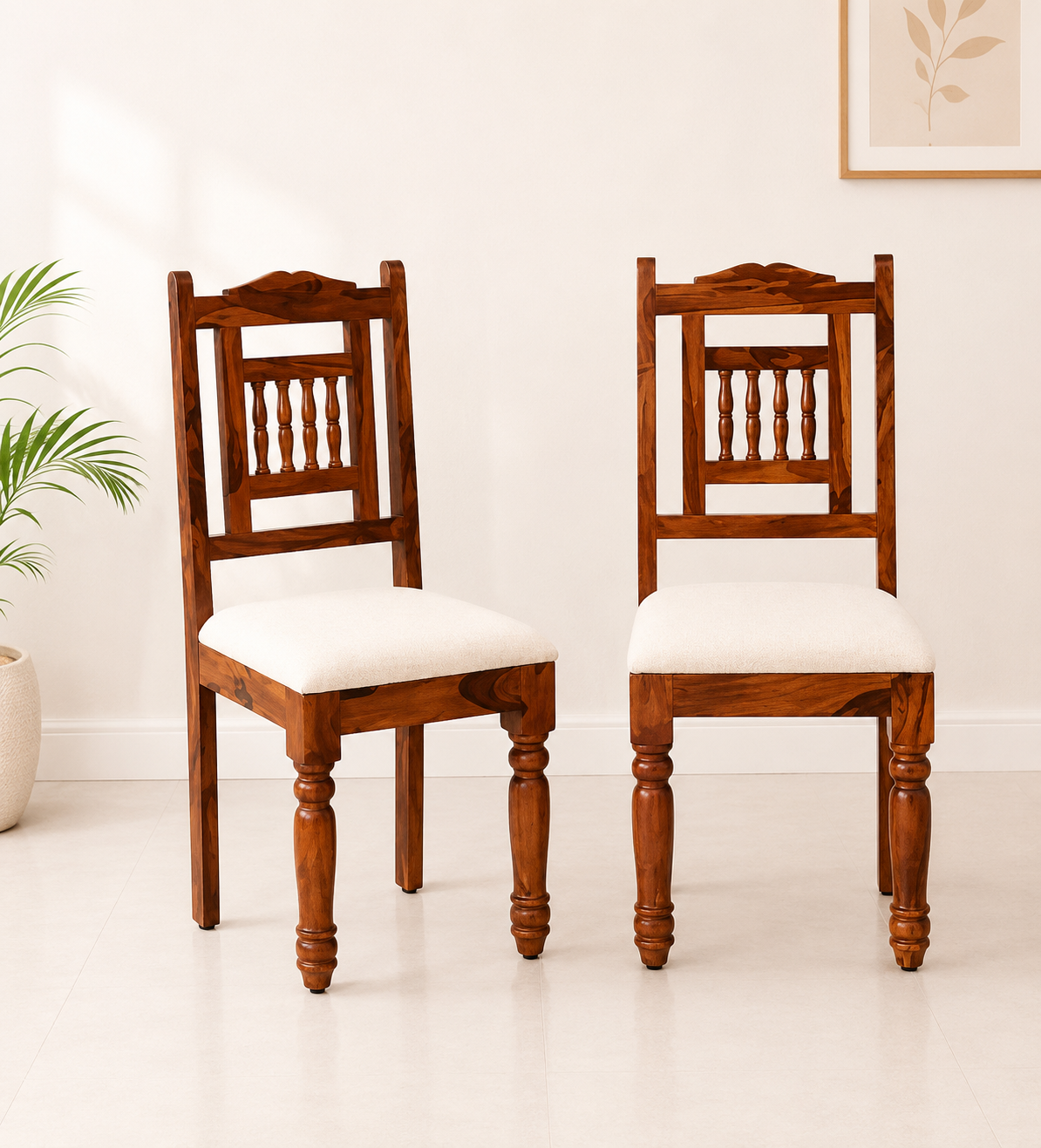 Rowan Contemporary Solid Sheesham Chair