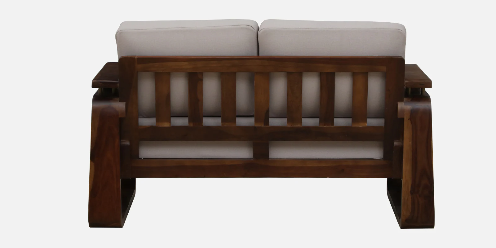 Rustic Charm Sheesham Wood 3 Seater Sofa for Luxury Interiors - Image 2