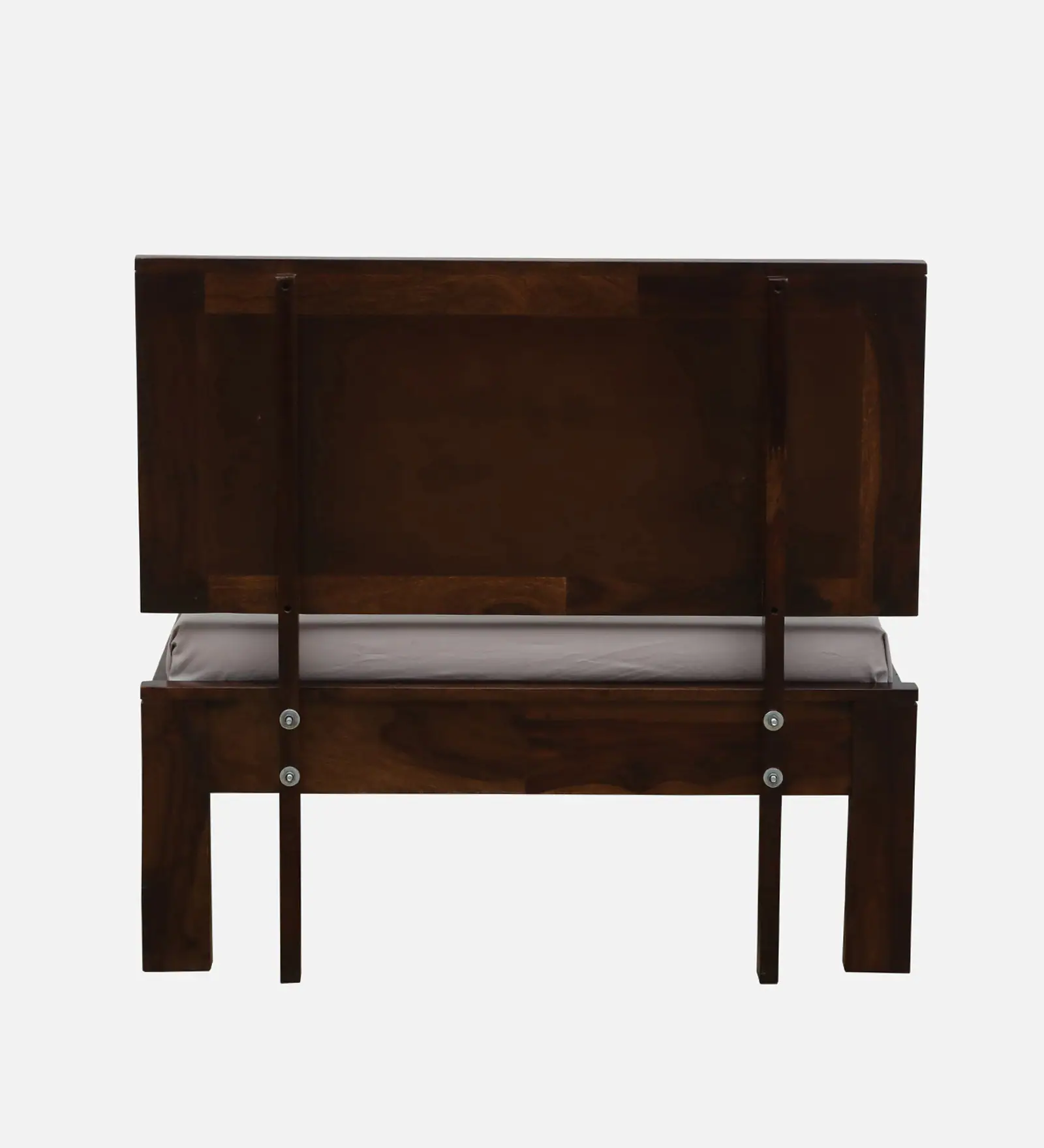 Sierra Handcrafted Solid Wooden Single Bed in Honey Oak Finish - Image 6
