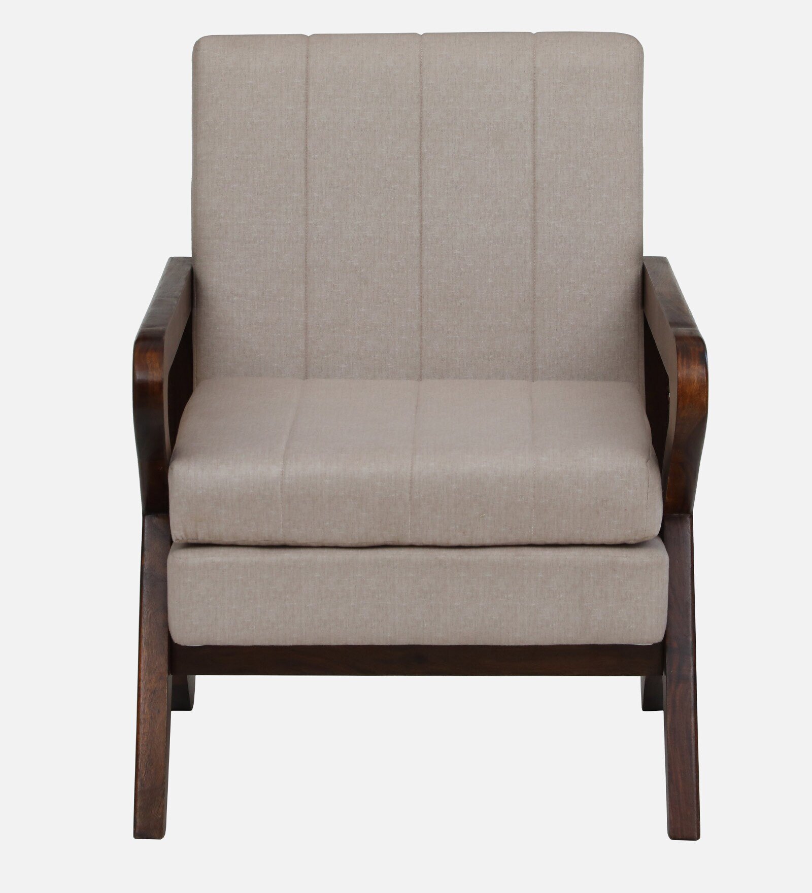 Signature Collection Solid Wood 1 Seater Sofa for Modern Living Spaces - Image 4