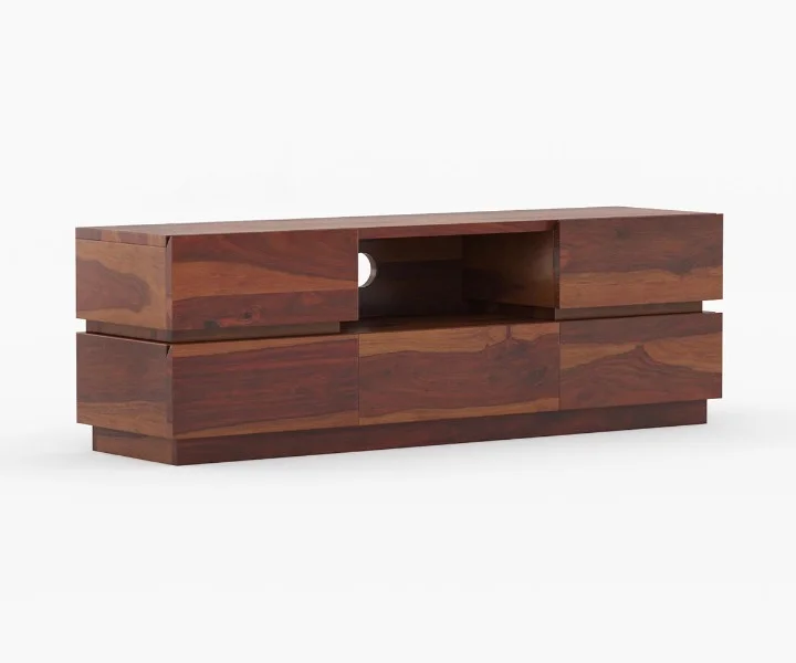 Solid Wood TV Unit - Image 3