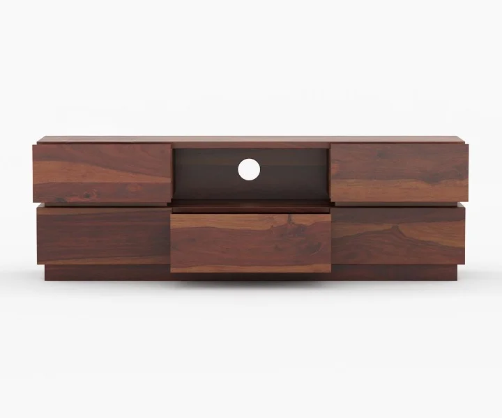 Solid Wood TV Unit - Image 4