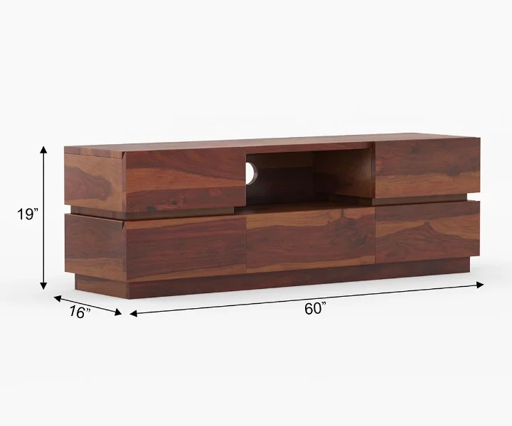 Solid Wood TV Unit - Image 6